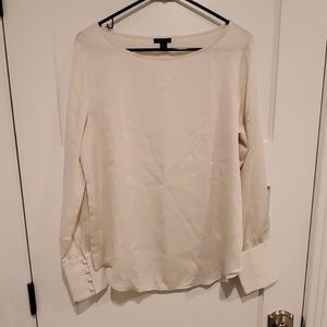 Ann Taylor NWT Cream Blouse